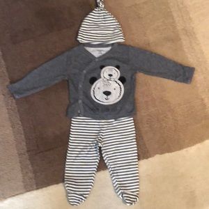 NWOT Gerber Baby 3 piece set 0-3 month
